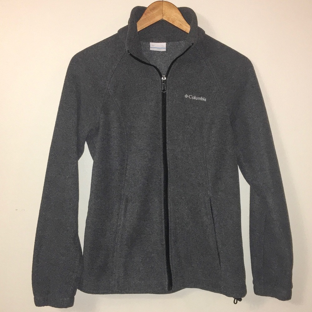 Columbia Fleece Full Zip Jacket | Dark Gray